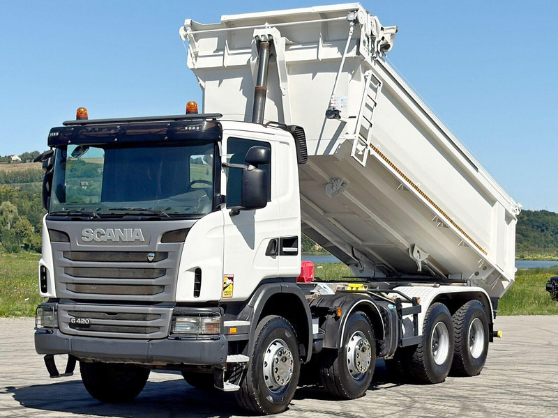 Scania G 420 * KIPPER * 8x4 * TOPZUSTAND - Tovornjak prekucnik: slika 4 Scania G 420 * KIPPER * 8x4 * TOPZUSTAND - Tovornjak prekucnik: slika 4