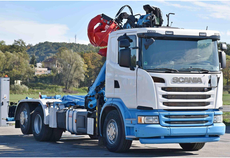 Scania G 440 - Kotalni prekucni tovornjak, Tovornjak z dvigalom: slika 3 Scania G 440 - Kotalni prekucni tovornjak, Tovornjak z dvigalom: slika 3
