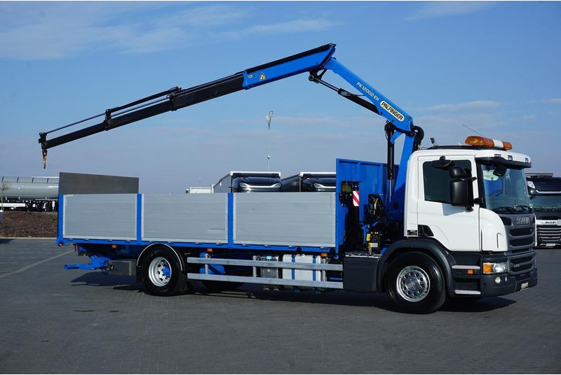 Scania P 250 / ACC / SKRZYNIOWY + HDS + WINDA / PALFINGER PK 12 002 - E - Tovornjak s kesonom, Tovornjak z dvigalom: slika 4 Scania P 250 / ACC / SKRZYNIOWY + HDS + WINDA / PALFINGER PK 12 002 - E - Tovornjak s kesonom, Tovornjak z dvigalom: slika 4