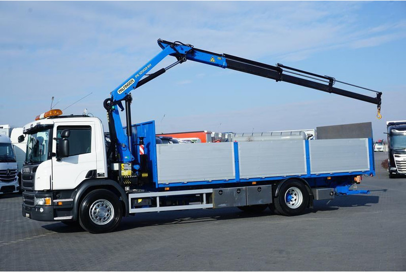 Scania P 250 / ACC / SKRZYNIOWY + HDS + WINDA / PALFINGER PK 12 002 - E - Tovornjak s kesonom, Tovornjak z dvigalom: slika 3 Scania P 250 / ACC / SKRZYNIOWY + HDS + WINDA / PALFINGER PK 12 002 - E - Tovornjak s kesonom, Tovornjak z dvigalom: slika 3