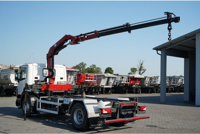 Scania P 280 / 4X2 / SIŁOWNIK DO WYWROTU / + HDS HMF 635 / UDŹWIG 1 500 - Tovornjak prekucnik: slika 3 Scania P 280 / 4X2 / SIŁOWNIK DO WYWROTU / + HDS HMF 635 / UDŹWIG 1 500 - Tovornjak prekucnik: slika 3