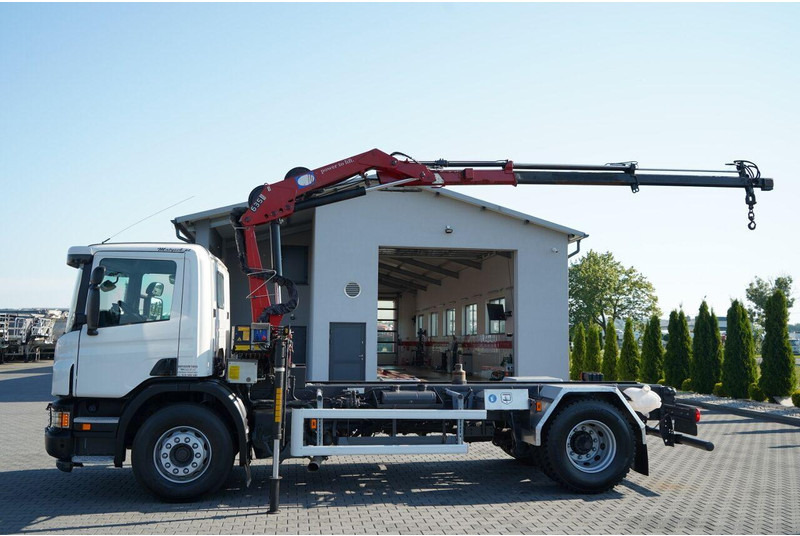 Scania P 280 / 4X2 / SIŁOWNIK DO WYWROTU / + HDS HMF 635 / UDŹWIG 1 500 - Tovornjak prekucnik: slika 2 Scania P 280 / 4X2 / SIŁOWNIK DO WYWROTU / + HDS HMF 635 / UDŹWIG 1 500 - Tovornjak prekucnik: slika 2