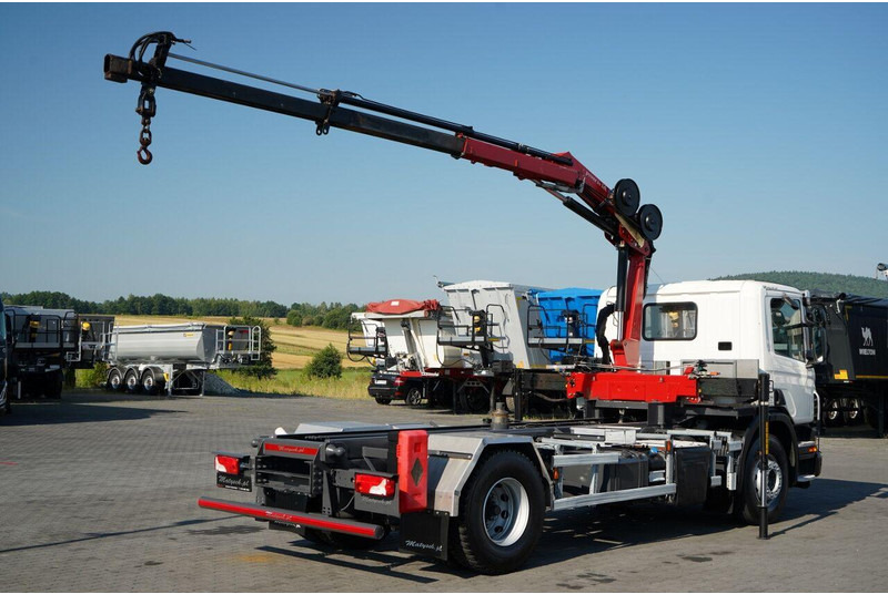 Scania P 280 / 4X2 / SIŁOWNIK DO WYWROTU / + HDS HMF 635 / UDŹWIG 1 500 - Tovornjak prekucnik: slika 4 Scania P 280 / 4X2 / SIŁOWNIK DO WYWROTU / + HDS HMF 635 / UDŹWIG 1 500 - Tovornjak prekucnik: slika 4