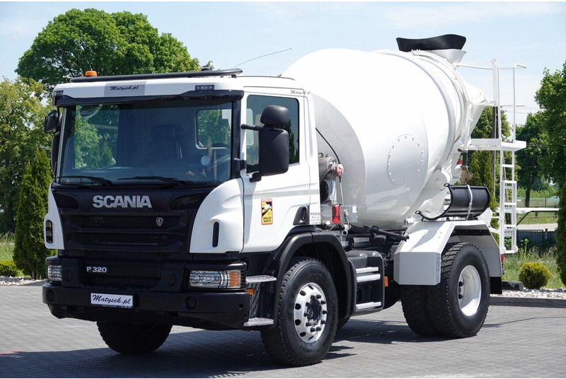 Scania P 320 / BETONOMIESZARKA / GRUSZKA /5 m3 / ALUFELGI / EURO 6 - Avtomešalec: slika 1 Scania P 320 / BETONOMIESZARKA / GRUSZKA /5 m3 / ALUFELGI / EURO 6 - Avtomešalec: slika 1
