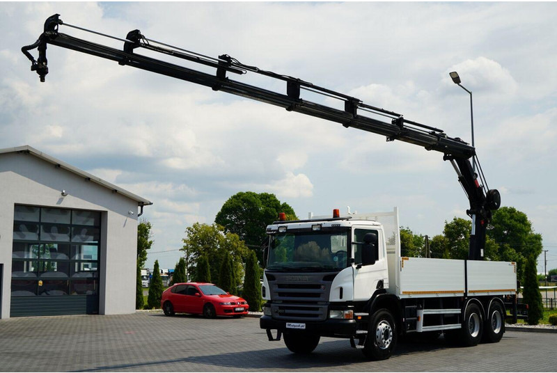 Scania P 360 / 6X4 / SKRZYNIOWY 4.85 + HDS HIAB 211 E-6 HIDUO / UDŹWIG - Tovornjak s kesonom, Tovornjak z dvigalom: slika 3 Scania P 360 / 6X4 / SKRZYNIOWY 4.85 + HDS HIAB 211 E-6 HIDUO / UDŹWIG - Tovornjak s kesonom, Tovornjak z dvigalom: slika 3