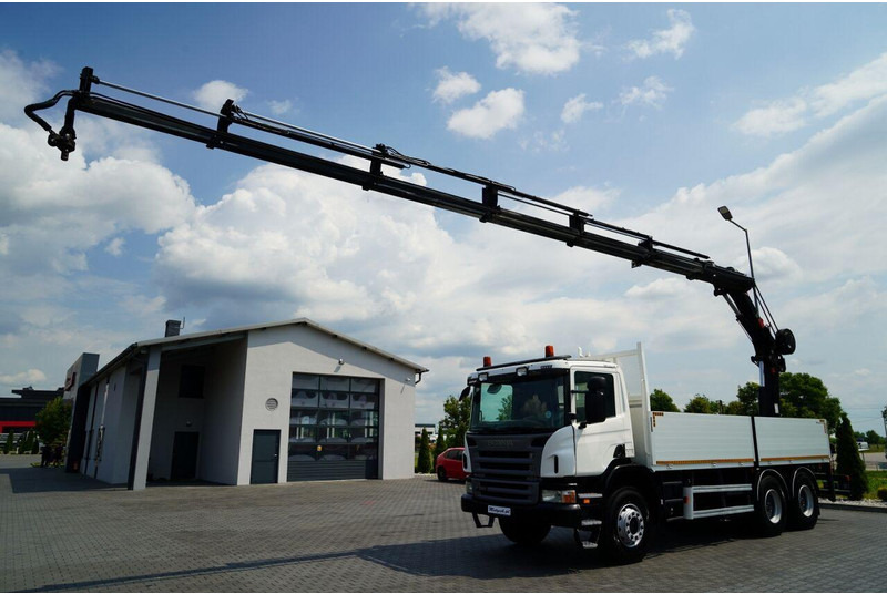 Scania P 360 / 6X4 / SKRZYNIOWY 4.85 + HDS HIAB 211 E-6 HIDUO / UDŹWIG - Tovornjak s kesonom, Tovornjak z dvigalom: slika 4 Scania P 360 / 6X4 / SKRZYNIOWY 4.85 + HDS HIAB 211 E-6 HIDUO / UDŹWIG - Tovornjak s kesonom, Tovornjak z dvigalom: slika 4