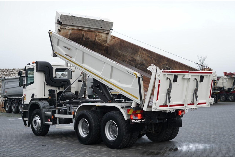 Scania P 410 / 6x4 / WYWROTKA DWU-STRONNA / HYDROBURTA / BOARDMATIC / - Tovornjak prekucnik: slika 4 Scania P 410 / 6x4 / WYWROTKA DWU-STRONNA / HYDROBURTA / BOARDMATIC / - Tovornjak prekucnik: slika 4