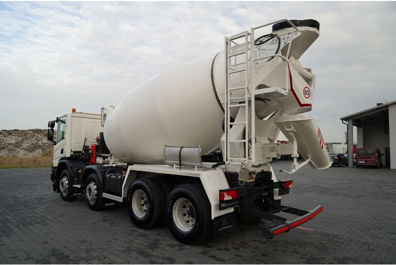 Scania P 410 / 8x4 / BETONOMIESZARKA / GRUSZKA / PUTZMEISTER / 9m3 / AU - Avtomešalec: slika 3 Scania P 410 / 8x4 / BETONOMIESZARKA / GRUSZKA / PUTZMEISTER / 9m3 / AU - Avtomešalec: slika 3