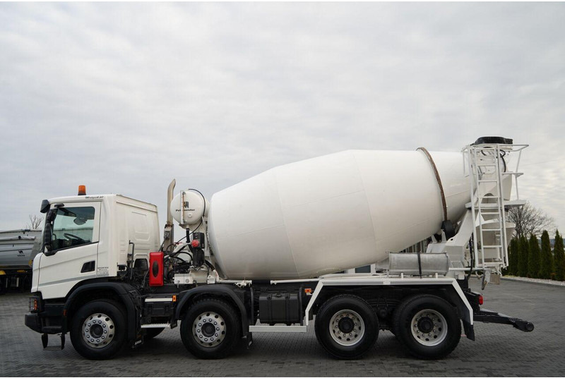 Scania P 410 / 8x4 / BETONOMIESZARKA / GRUSZKA / PUTZMEISTER / 9m3 / AU - Avtomešalec: slika 2 Scania P 410 / 8x4 / BETONOMIESZARKA / GRUSZKA / PUTZMEISTER / 9m3 / AU - Avtomešalec: slika 2