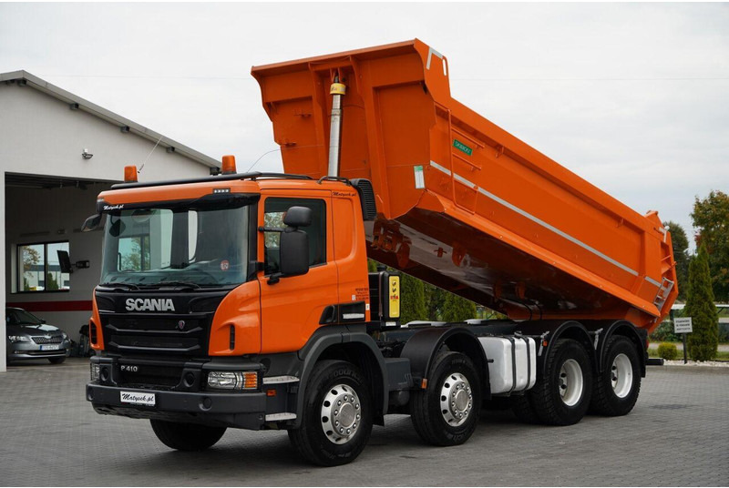 Scania P 410 / 8x4 / WYWROTKA TYLNOZSYPOWA / ALUFELGI / OPONY 100% / MA - Tovornjak prekucnik: slika 3 Scania P 410 / 8x4 / WYWROTKA TYLNOZSYPOWA / ALUFELGI / OPONY 100% / MA - Tovornjak prekucnik: slika 3