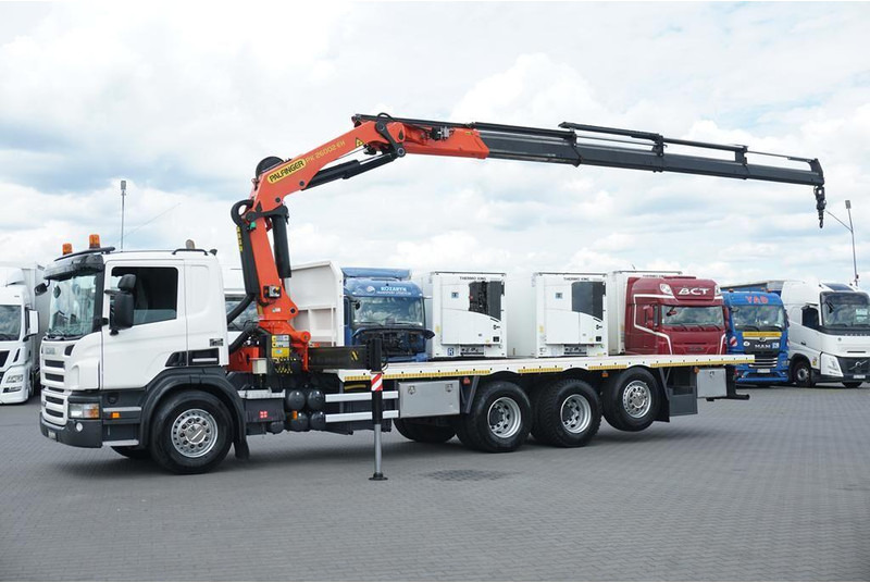 Scania P 420 / 8 X 4 / TRIDEM / SKRZYNIOWY + HDS / PALFINGER PK 26002 / - Tovornjak s kesonom, Tovornjak z dvigalom: slika 4 Scania P 420 / 8 X 4 / TRIDEM / SKRZYNIOWY + HDS / PALFINGER PK 26002 / - Tovornjak s kesonom, Tovornjak z dvigalom: slika 4