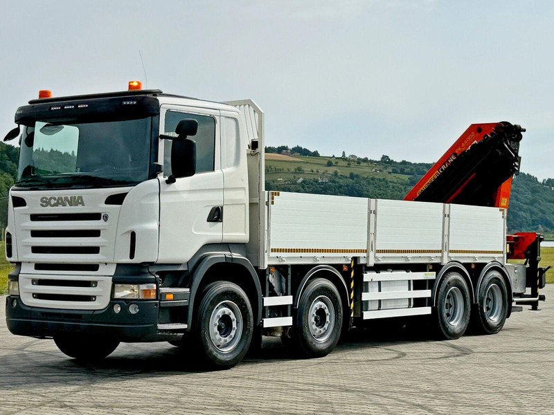 Scania R 420 PRITSCHE 6,47 m * PK 44002/FUNK * 8x4 /TOP - Tovornjak s kesonom, Tovornjak z dvigalom: slika 4 Scania R 420 PRITSCHE 6,47 m * PK 44002/FUNK * 8x4 /TOP - Tovornjak s kesonom, Tovornjak z dvigalom: slika 4