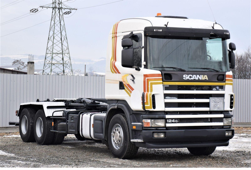 Scania R124 470 Abrollkipper * 6x2 * Motor Problem - Kotalni prekucni tovornjak: slika 3 Scania R124 470 Abrollkipper * 6x2 * Motor Problem - Kotalni prekucni tovornjak: slika 3