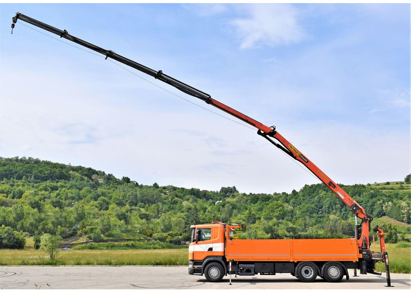 Scania R400 Pritsche 6,80m - Tovornjak s kesonom, Tovornjak z dvigalom: slika 4 Scania R400 Pritsche 6,80m - Tovornjak s kesonom, Tovornjak z dvigalom: slika 4