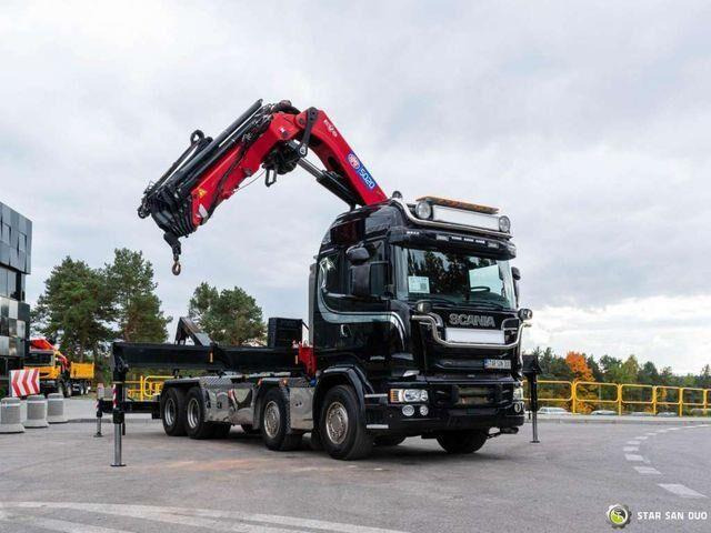 Scania R580 8x4 HMF 5020-K6, JOAB L20 5200AK Hooklift - Kotalni prekucni tovornjak, Tovornjak z dvigalom: slika 4 Scania R580 8x4 HMF 5020-K6, JOAB L20 5200AK Hooklift - Kotalni prekucni tovornjak, Tovornjak z dvigalom: slika 4