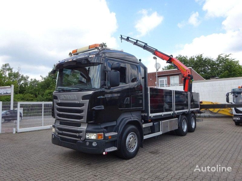 Scania R620 Flatbed + crane PK 22002 EH 6x2 - Tovornjak s kesonom, Tovornjak z dvigalom: slika 3 Scania R620 Flatbed + crane PK 22002 EH 6x2 - Tovornjak s kesonom, Tovornjak z dvigalom: slika 3