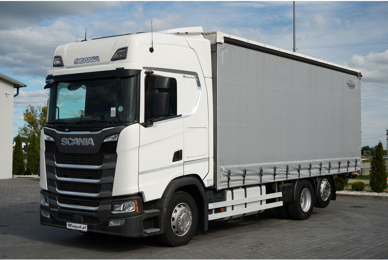 Scania S 450 / SOLÓWKA / 6X2 / OŚ PODNOSZONA / 2019 / - Tovornjak s ponjavo: slika 4 Scania S 450 / SOLÓWKA / 6X2 / OŚ PODNOSZONA / 2019 / - Tovornjak s ponjavo: slika 4