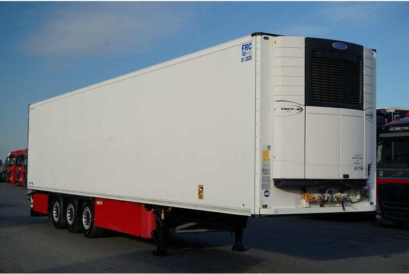 Schmitz Cargobull CHŁODNIA / CARRIER VECTOR 1550 / OŚ PODNOSZONA / DOPPELSTOCK / K - Polprikolica hladilnik: slika 1 Schmitz Cargobull CHŁODNIA / CARRIER VECTOR 1550 / OŚ PODNOSZONA / DOPPELSTOCK / K - Polprikolica hladilnik: slika 1