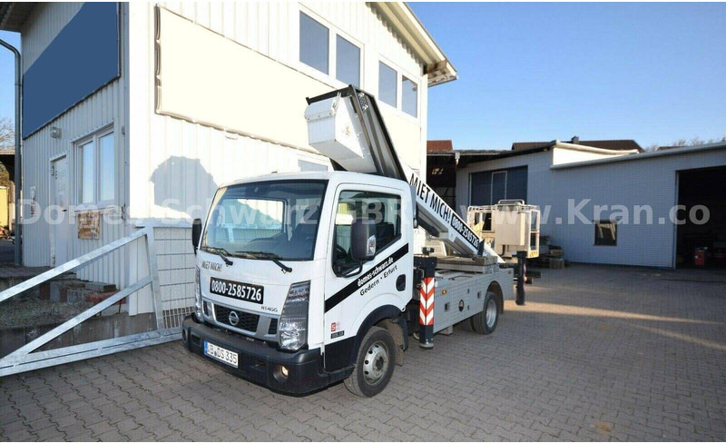 Nissan NT 400 Cabstar - Lifting basket truck - Tovornjak, Tovornjak z dvigalom: slika 2 Nissan NT 400 Cabstar - Lifting basket truck - Tovornjak, Tovornjak z dvigalom: slika 2