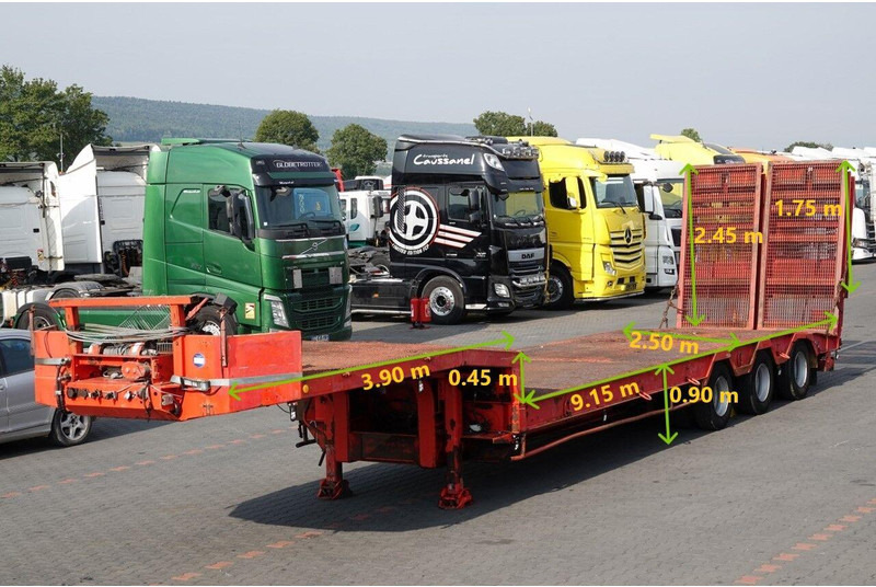 Verem NACZEPA LAWETA NISKOPODWOZIE / NAJAZDY HYDRAULICZNE / 3 OSIOWA / - Nizko noseča polprikolica: slika 2 Verem NACZEPA LAWETA NISKOPODWOZIE / NAJAZDY HYDRAULICZNE / 3 OSIOWA / - Nizko noseča polprikolica: slika 2