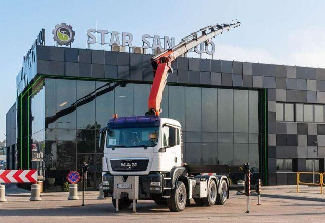 MAN TGS 33.400 6x4 PALFINGER PK 29002 Crane Winch - Vlačilec: slika 1 MAN TGS 33.400 6x4 PALFINGER PK 29002 Crane Winch - Vlačilec: slika 1