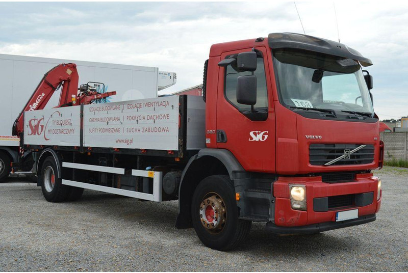 Volvo FE 18.280 - Tovornjak s kesonom, Tovornjak z dvigalom: slika 2 Volvo FE 18.280 - Tovornjak s kesonom, Tovornjak z dvigalom: slika 2