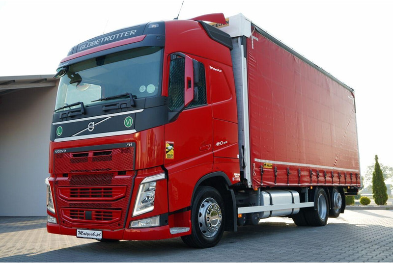 Volvo FH 460 / FIRANKA / 6x2 / PODNOSZONY DACH / I-PARK COOL / OŚ PODN - Tovornjak s ponjavo: slika 1 Volvo FH 460 / FIRANKA / 6x2 / PODNOSZONY DACH / I-PARK COOL / OŚ PODN - Tovornjak s ponjavo: slika 1