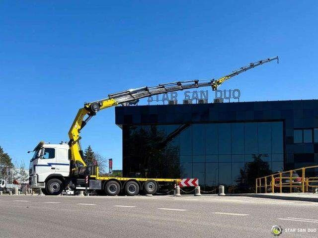 Volvo FH 520 8x4 HMF ODIN K6 EURO 5 FLY JIB Crane - Tovornjak s kesonom, Tovornjak z dvigalom: slika 3 Volvo FH 520 8x4 HMF ODIN K6 EURO 5 FLY JIB Crane - Tovornjak s kesonom, Tovornjak z dvigalom: slika 3