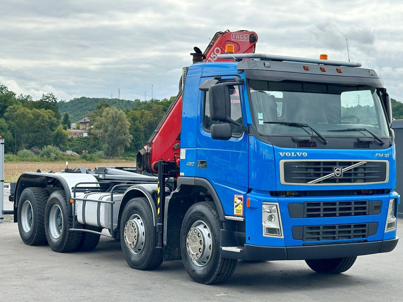 Volvo FM 12.420 * FASSI F150A.21 * 8x4 * TOP - Kotalni prekucni tovornjak, Tovornjak z dvigalom: slika 4 Volvo FM 12.420 * FASSI F150A.21 * 8x4 * TOP - Kotalni prekucni tovornjak, Tovornjak z dvigalom: slika 4