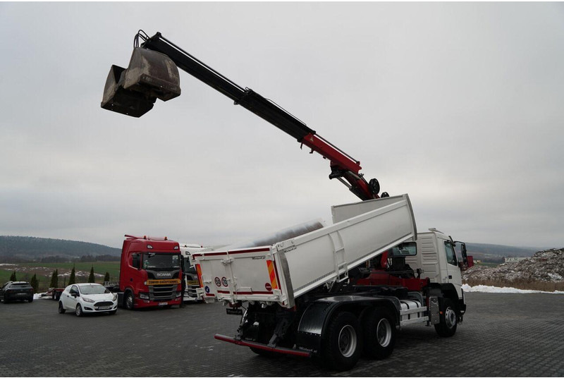 Volvo FMX 380 / 6x4 / WYWROTKA + HDS HMF 1820 K2 / HYDROBURTA / STEROW - Tovornjak prekucnik, Tovornjak z dvigalom: slika 4 Volvo FMX 380 / 6x4 / WYWROTKA + HDS HMF 1820 K2 / HYDROBURTA / STEROW - Tovornjak prekucnik, Tovornjak z dvigalom: slika 4