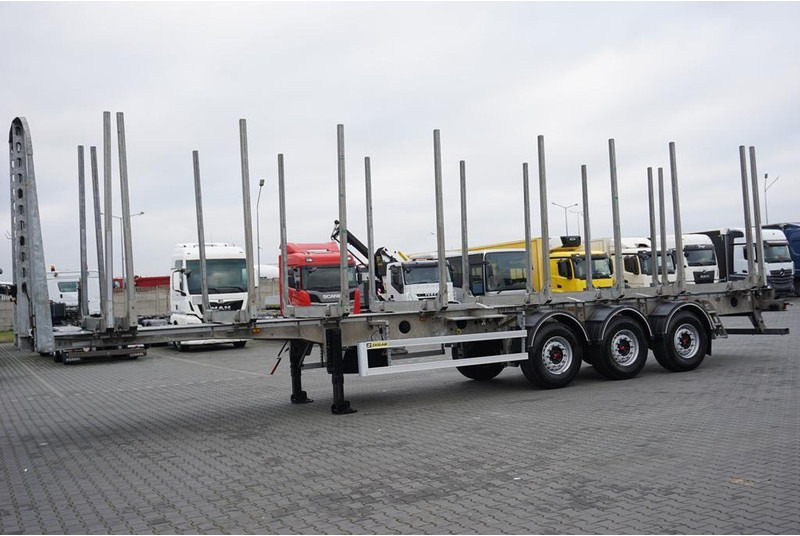 Zaslaw KŁONICOWA / DO DREWNA / WAGA 6 400 KG / OŚ PODNOSZONA - Prikolica za prevoz lesa: slika 3 Zaslaw KŁONICOWA / DO DREWNA / WAGA 6 400 KG / OŚ PODNOSZONA - Prikolica za prevoz lesa: slika 3