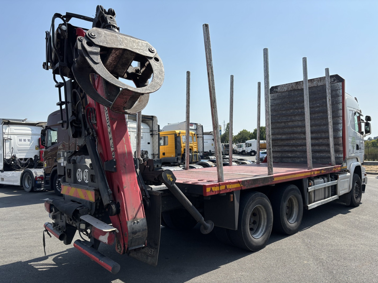 SCANIA R 580 CB6x4HHZ - Tovornjak-šasija: slika 3 SCANIA R 580 CB6x4HHZ - Tovornjak-šasija: slika 3