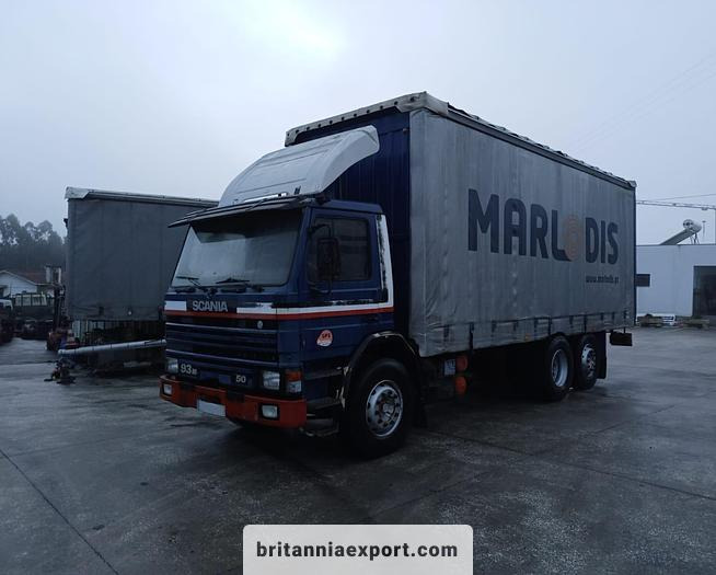 SCANIA P 93M 250 | 6X2 8 tyres | Manual injector pump | - Tovornjak s ponjavo: slika 1 SCANIA P 93M 250 | 6X2 8 tyres | Manual injector pump | - Tovornjak s ponjavo: slika 1