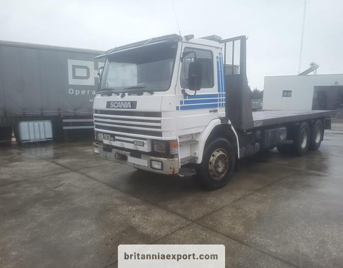 SCANIA P93H 280 6x2 10 Tyres Flatbed Truck – 26 Ton | On springs - Tovornjak s kesonom: slika 3 SCANIA P93H 280 6x2 10 Tyres Flatbed Truck – 26 Ton | On springs - Tovornjak s kesonom: slika 3