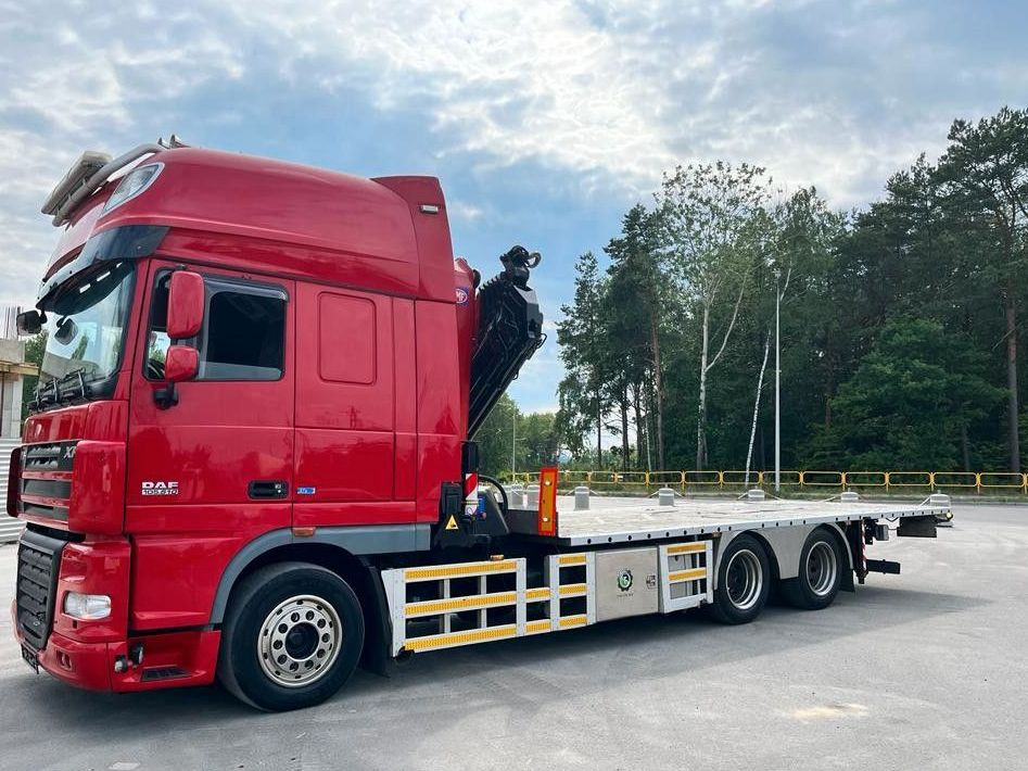 DAF XF 105 6x2 HMF 4020 EURO 5 KRAN CRANE . - Tovornjak z dvigalom: slika 3 DAF XF 105 6x2 HMF 4020 EURO 5 KRAN CRANE . - Tovornjak z dvigalom: slika 3