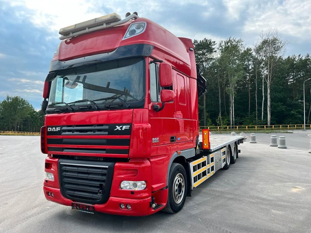 Nov Tovornjak z dvigalom DAF XF 105 6x2 HMF 4020 EURO 5 KRAN CRANE .: slika 8