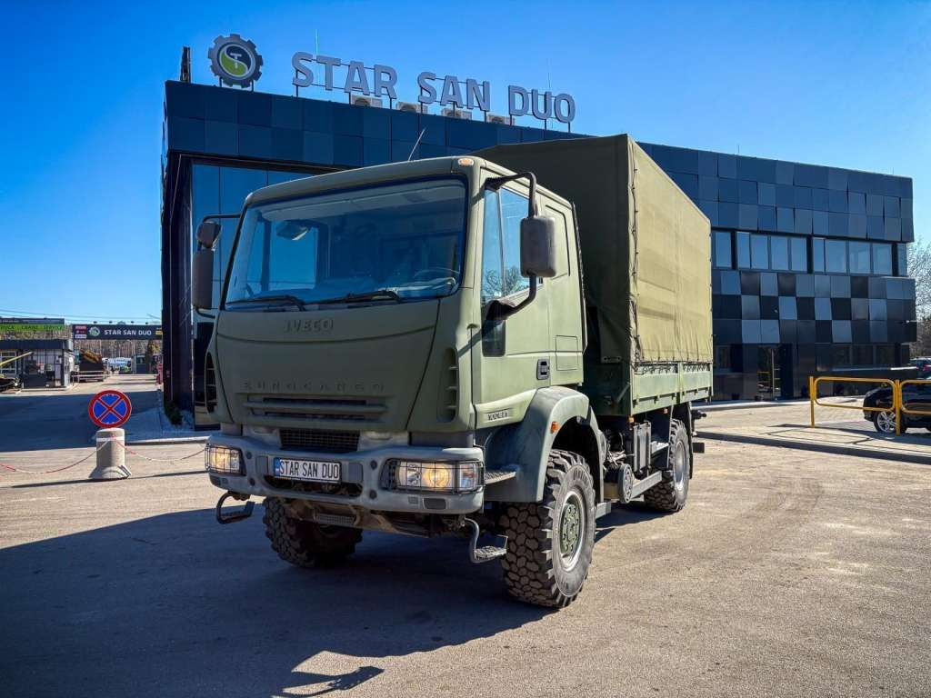 Iveco EUROCARGO 4x4 Offroad Camper Winde - Tovornjak s ponjavo: slika 1 Iveco EUROCARGO 4x4 Offroad Camper Winde - Tovornjak s ponjavo: slika 1