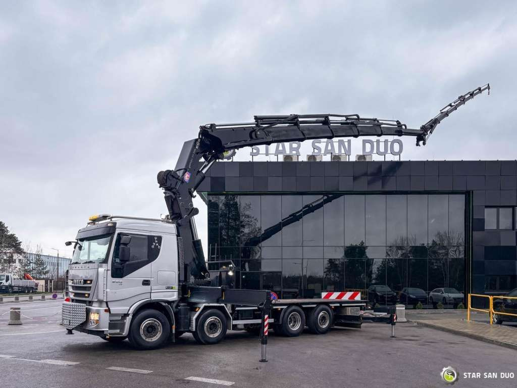 Iveco STRALIS AS320S50Y 8x2 HMF 8520-0K6 FLY JIB Winc - Tovornjak z dvigalom: slika 3 Iveco STRALIS AS320S50Y 8x2 HMF 8520-0K6 FLY JIB Winc - Tovornjak z dvigalom: slika 3