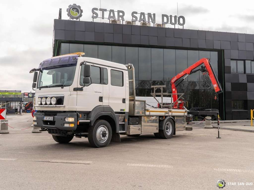 MAN TGM 13.290 4x4 FASSI F40B22 Crane Camper DOKA - Tovornjak z dvigalom: slika 1 MAN TGM 13.290 4x4 FASSI F40B22 Crane Camper DOKA - Tovornjak z dvigalom: slika 1