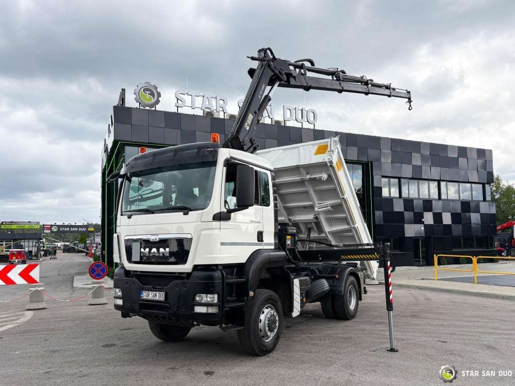 MAN TGS 18.360 4x4 HIAB 144 E-4 Crane Kipper MAN TGS 18.360 4x4 HIAB 144 E-4 Crane Kipper - Tovornjak z dvigalom, Tovornjak prekucnik: slika 1 MAN TGS 18.360 4x4 HIAB 144 E-4 Crane Kipper MAN TGS 18.360 4x4 HIAB 144 E-4 Crane Kipper - Tovornjak z dvigalom, Tovornjak prekucnik: slika 1