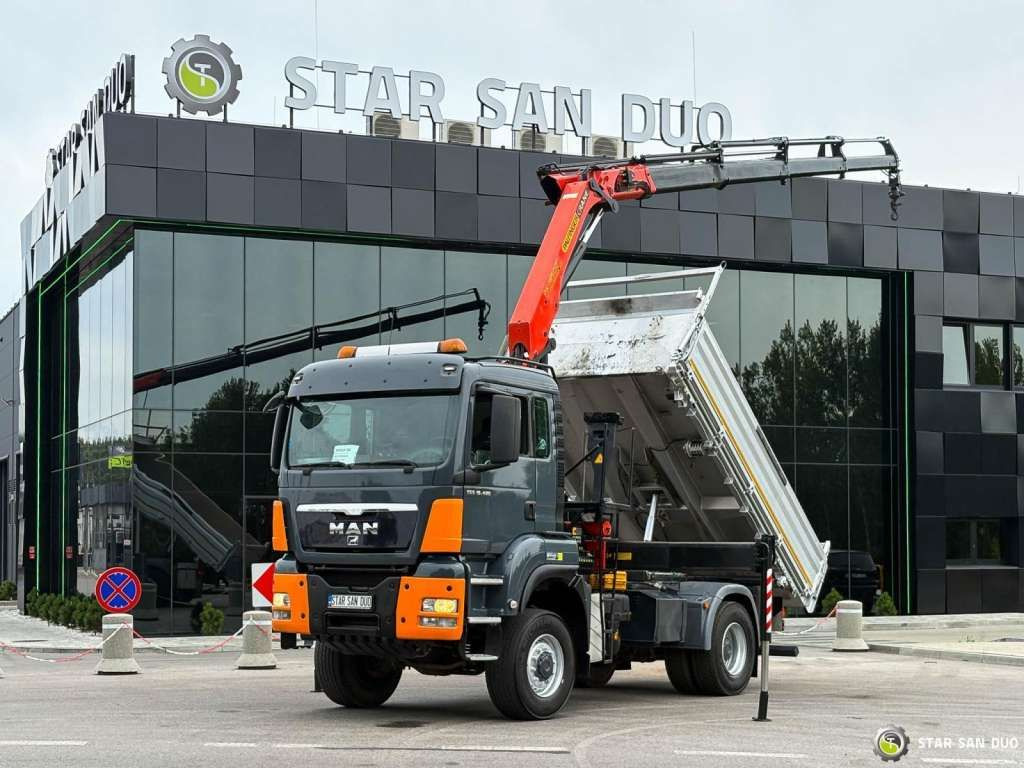 MAN TGS 18.480 PALFINGER PK 16502 HDS Crane,Kipper - Tovornjak z dvigalom: slika 2 MAN TGS 18.480 PALFINGER PK 16502 HDS Crane,Kipper - Tovornjak z dvigalom: slika 2