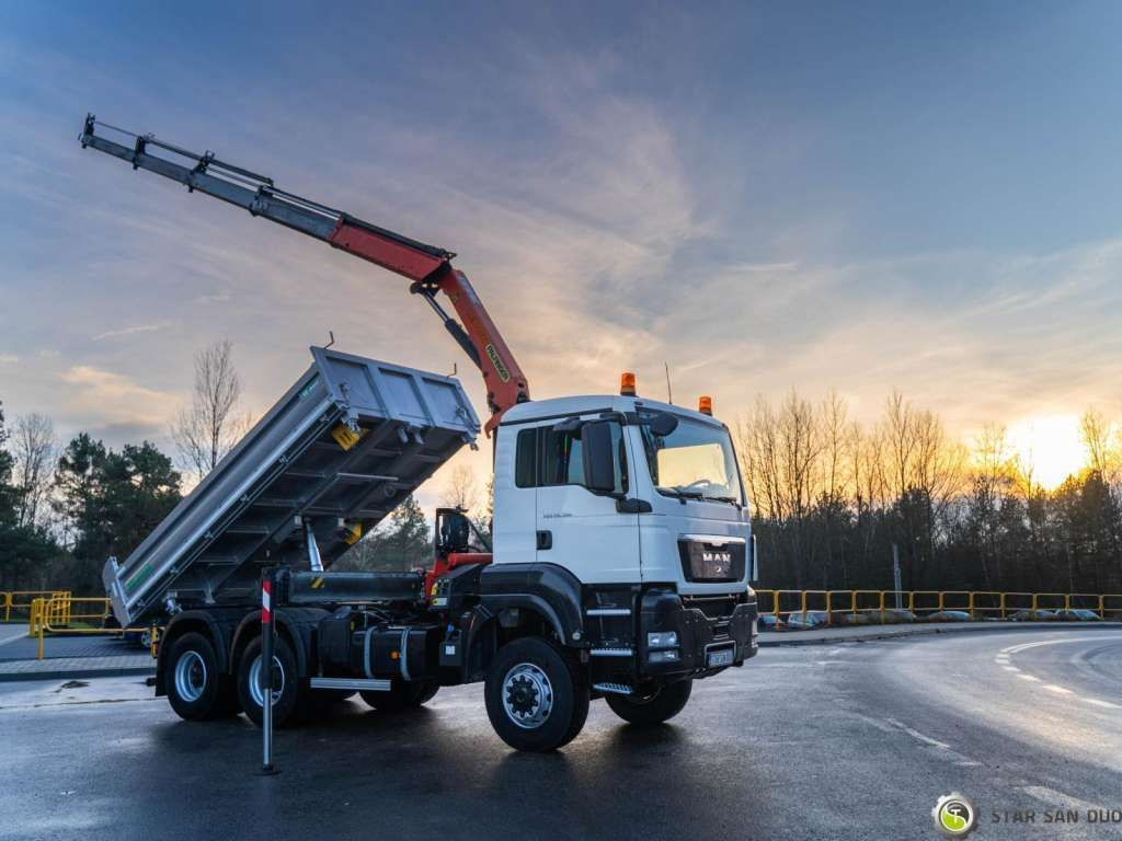 MAN TGS 26.360 6x6 PALFINGER PK 18001 EH Crane Kipe - Tovornjak prekucnik: slika 5 MAN TGS 26.360 6x6 PALFINGER PK 18001 EH Crane Kipe - Tovornjak prekucnik: slika 5