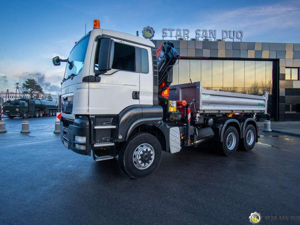 MAN TGS 26.360 6x6 PALFINGER PK 18001 EH Crane Kipe - Tovornjak prekucnik: slika 2 MAN TGS 26.360 6x6 PALFINGER PK 18001 EH Crane Kipe - Tovornjak prekucnik: slika 2