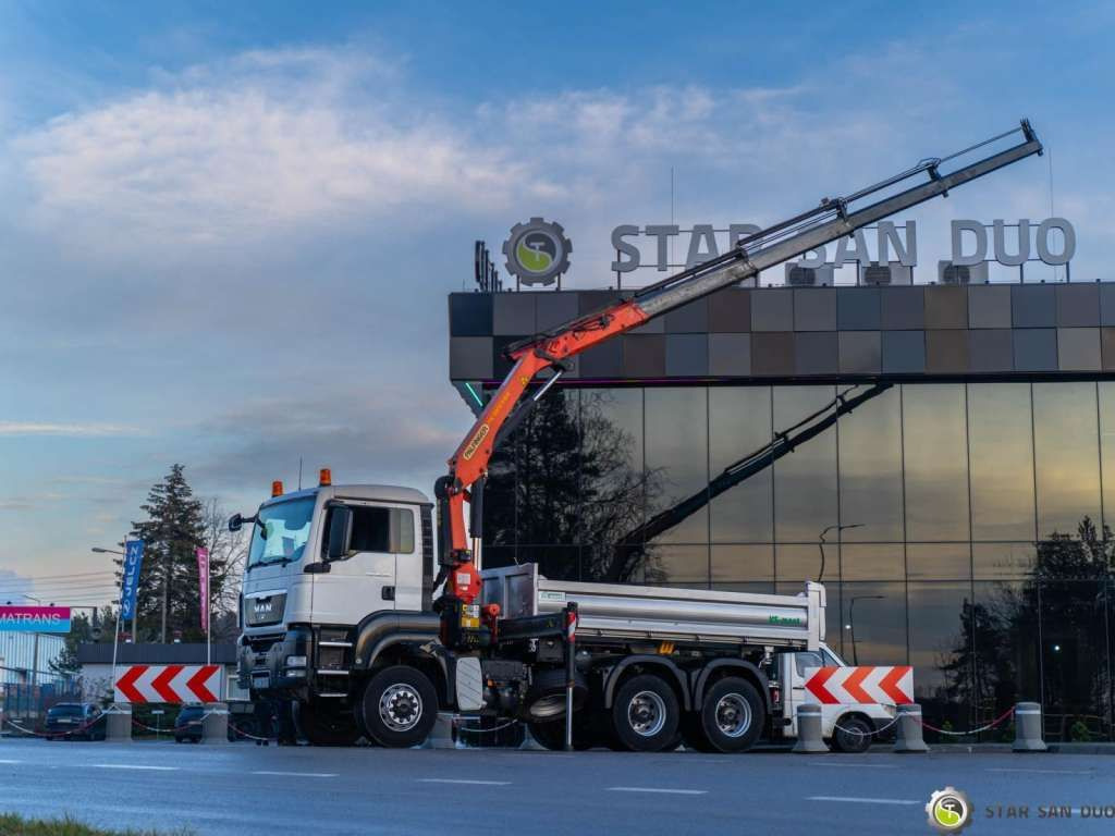 MAN TGS 26.360 6x6 PALFINGER PK 18001 EH Crane Kipe - Tovornjak z dvigalom: slika 3 MAN TGS 26.360 6x6 PALFINGER PK 18001 EH Crane Kipe - Tovornjak z dvigalom: slika 3