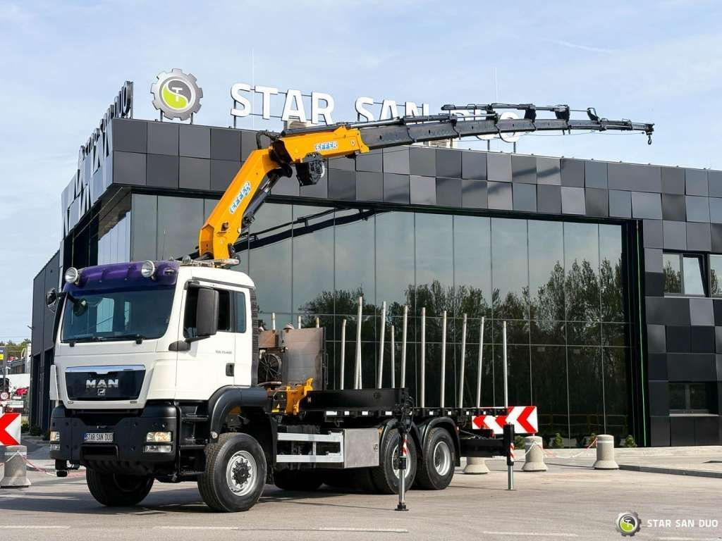 MAN TGS 33.400 6x6 BL EFFER 315/8S HDS Crane 2019 - Tovornjak z dvigalom: slika 1 MAN TGS 33.400 6x6 BL EFFER 315/8S HDS Crane 2019 - Tovornjak z dvigalom: slika 1