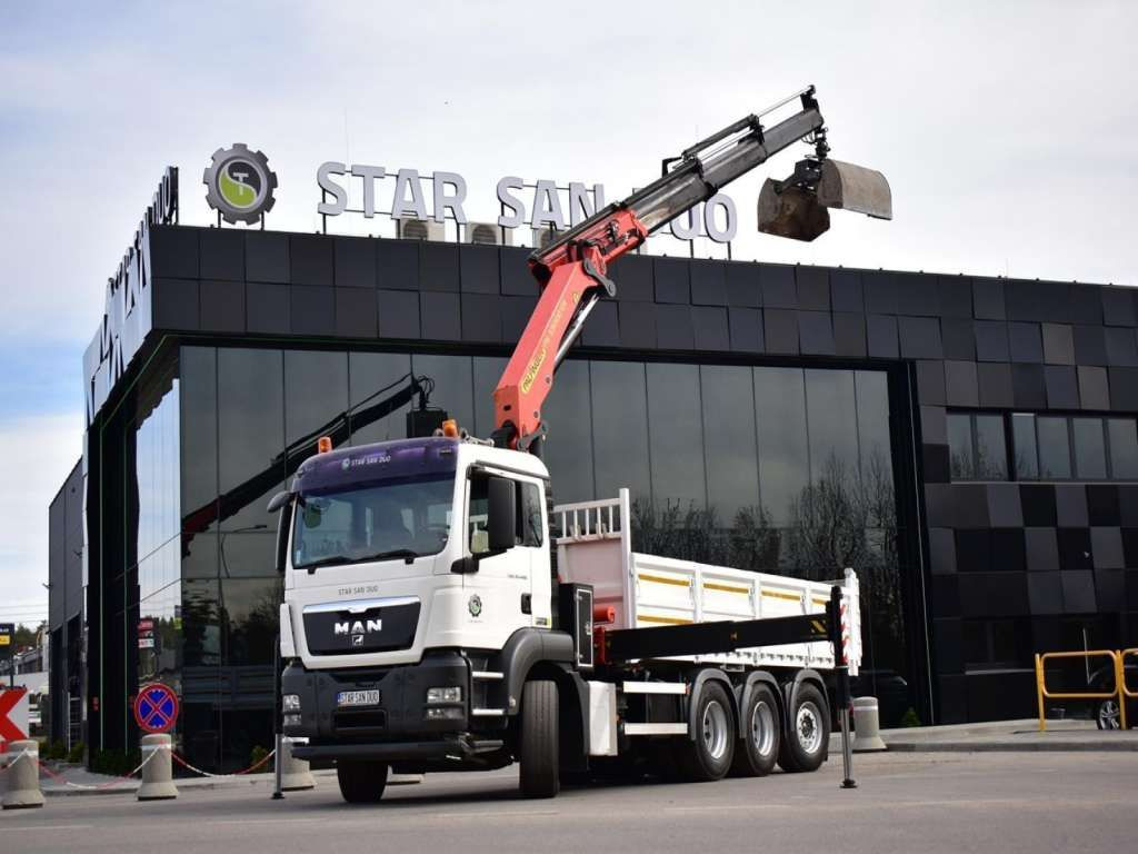 MAN TGS 35.400 8X4 PALFINGER PK 33002 CRANE KIPPER - Tovornjak z dvigalom: slika 5 MAN TGS 35.400 8X4 PALFINGER PK 33002 CRANE KIPPER - Tovornjak z dvigalom: slika 5