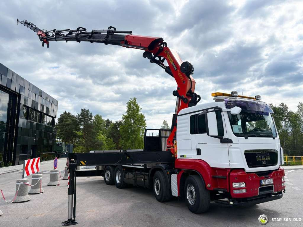 MAN TGS 35.480 8x4 PALFINGER PK 60002 Fly Jib Winch - Tovornjak z dvigalom: slika 4 MAN TGS 35.480 8x4 PALFINGER PK 60002 Fly Jib Winch - Tovornjak z dvigalom: slika 4