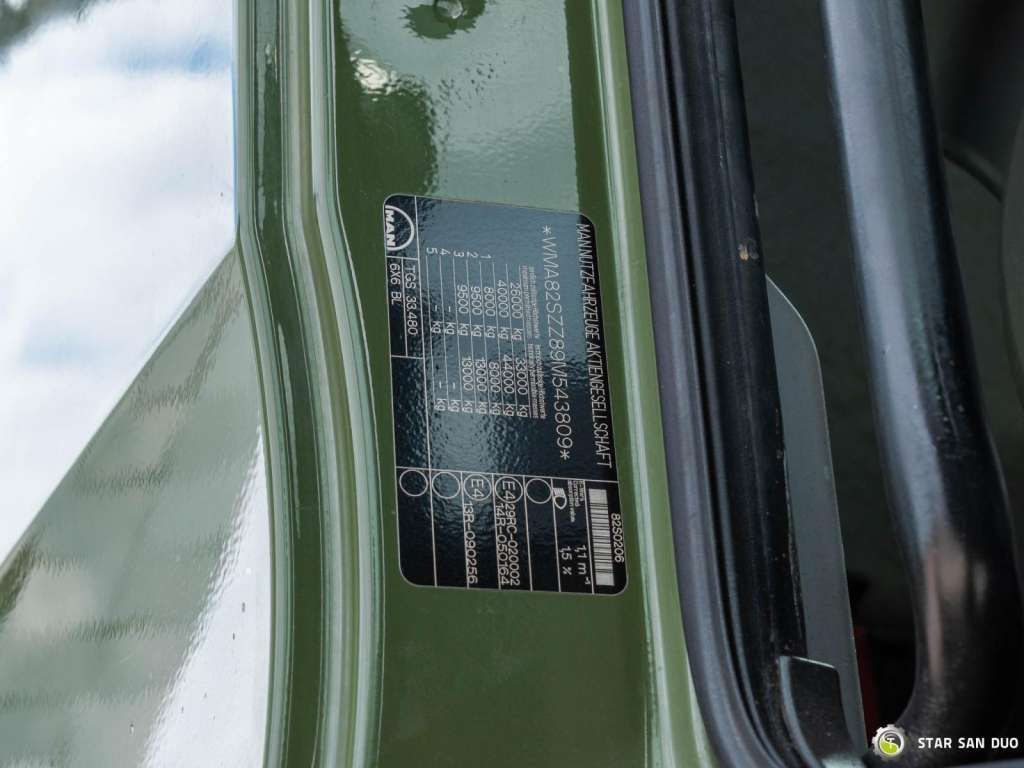 Tovornjak prekucnik MAN  TGS 35.480 PALFINGER PK 20002 HDS Grapple Tippe: slika 25