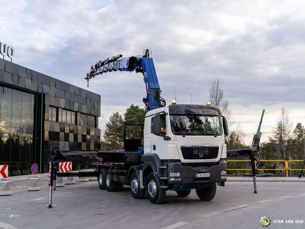 MAN TGS 41.480 8x8 PM 85SP HDS Crane - Tovornjak z dvigalom: slika 3 MAN TGS 41.480 8x8 PM 85SP HDS Crane - Tovornjak z dvigalom: slika 3