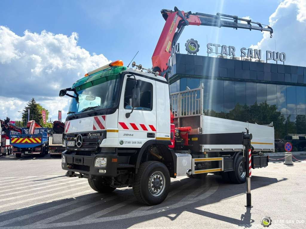 Mercedes-Benz ACTROS 2044A 4x4 Palfinger PK 20002 hds Crane - Tovornjak z dvigalom: slika 1 Mercedes-Benz ACTROS 2044A 4x4 Palfinger PK 20002 hds Crane - Tovornjak z dvigalom: slika 1